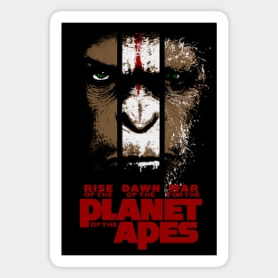 Planet of the Apes Trilogy Sticker